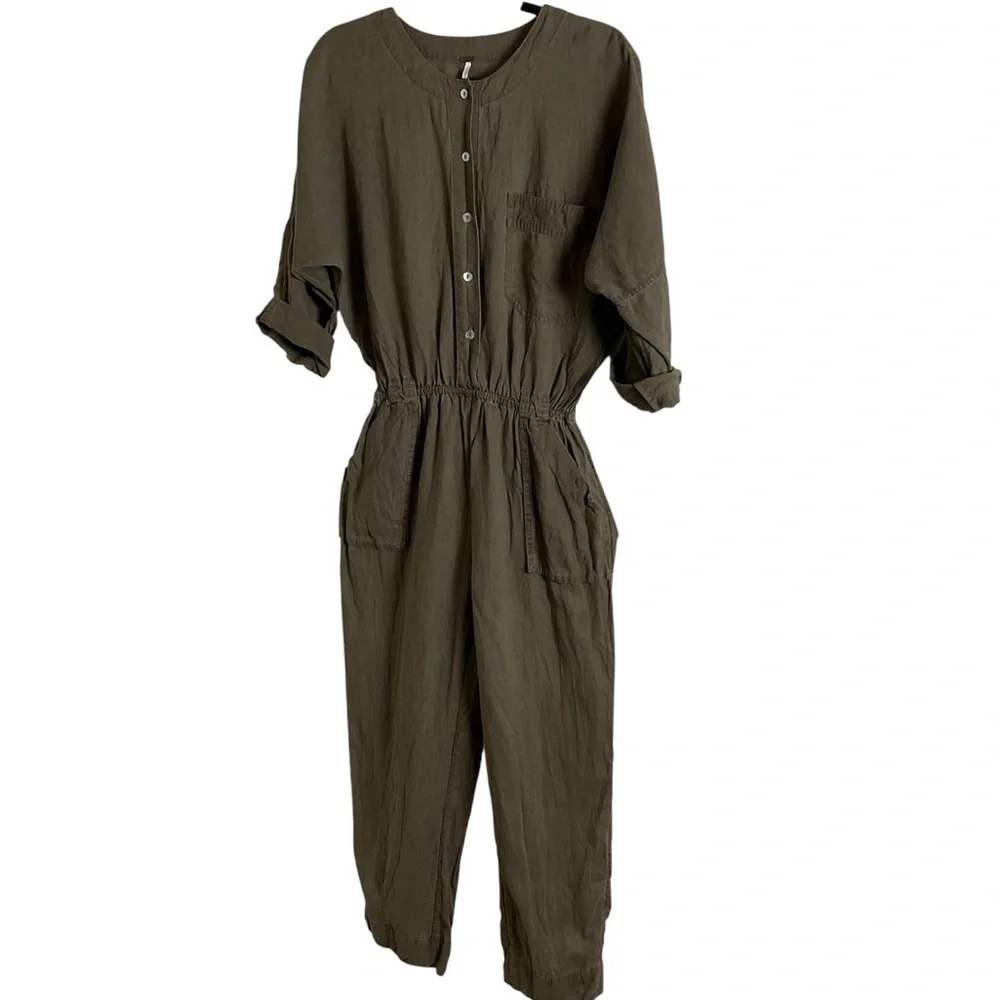 Free People Free People Marci Jumpsuit Woman’s with pockets Jumpsuit size xS